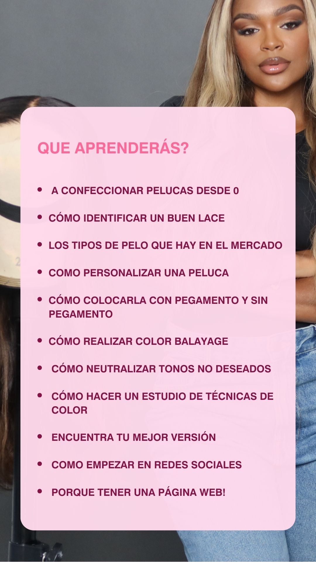 Diseñadora de pelucas PRO