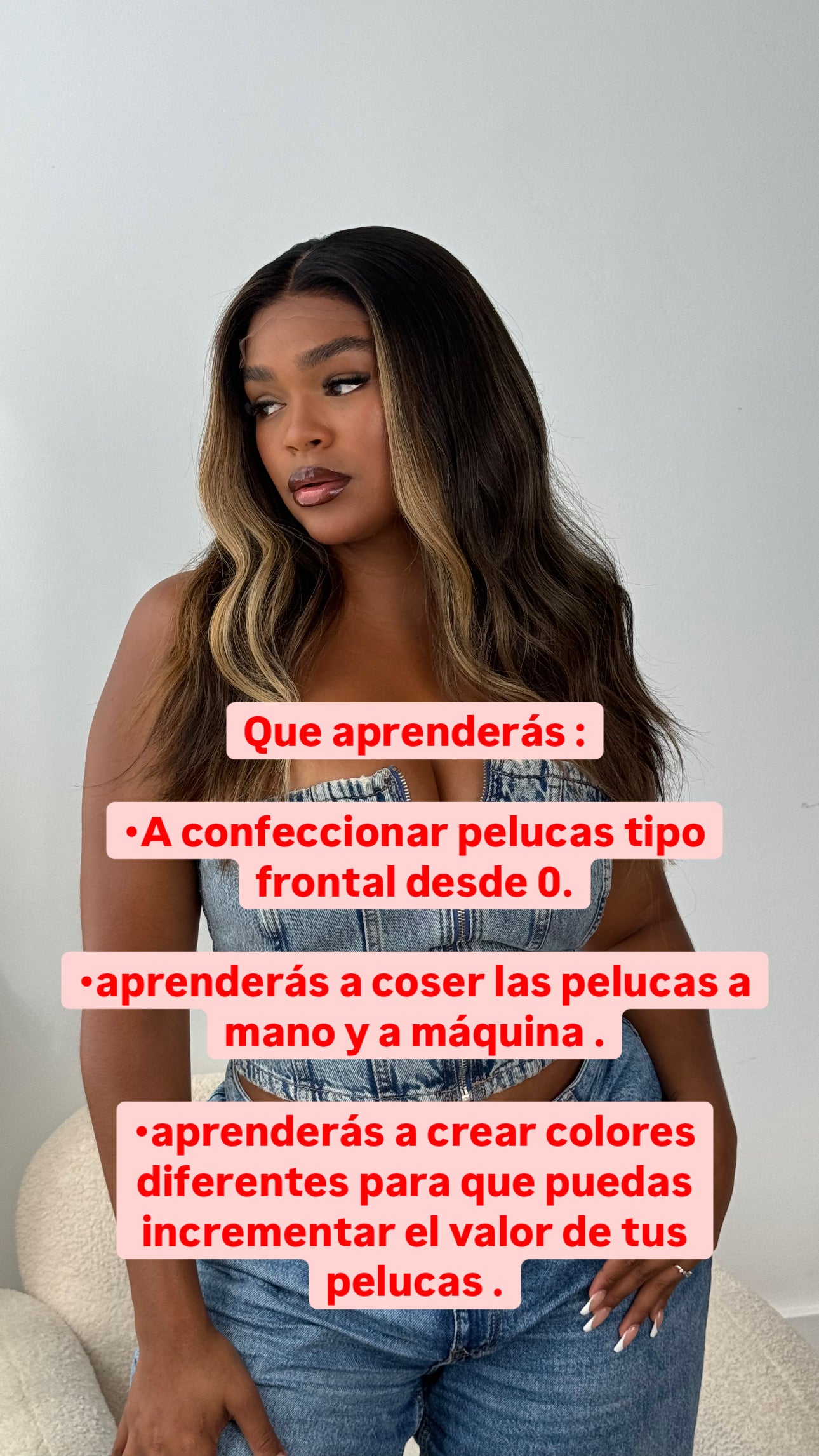 Wig craft curso de confección y colorimetria online