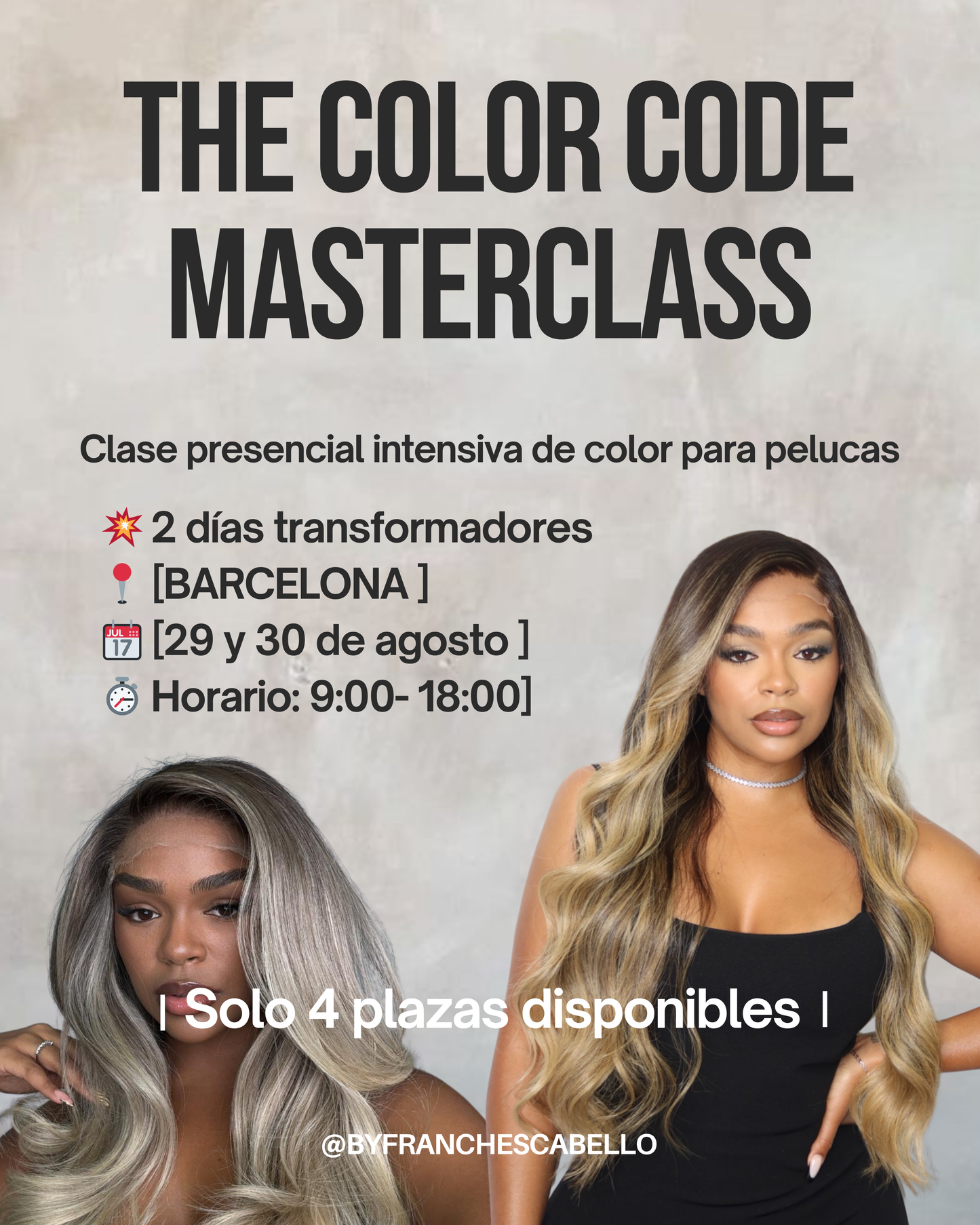 THE COLOR CODE MASTERCLASS ( Reserva )